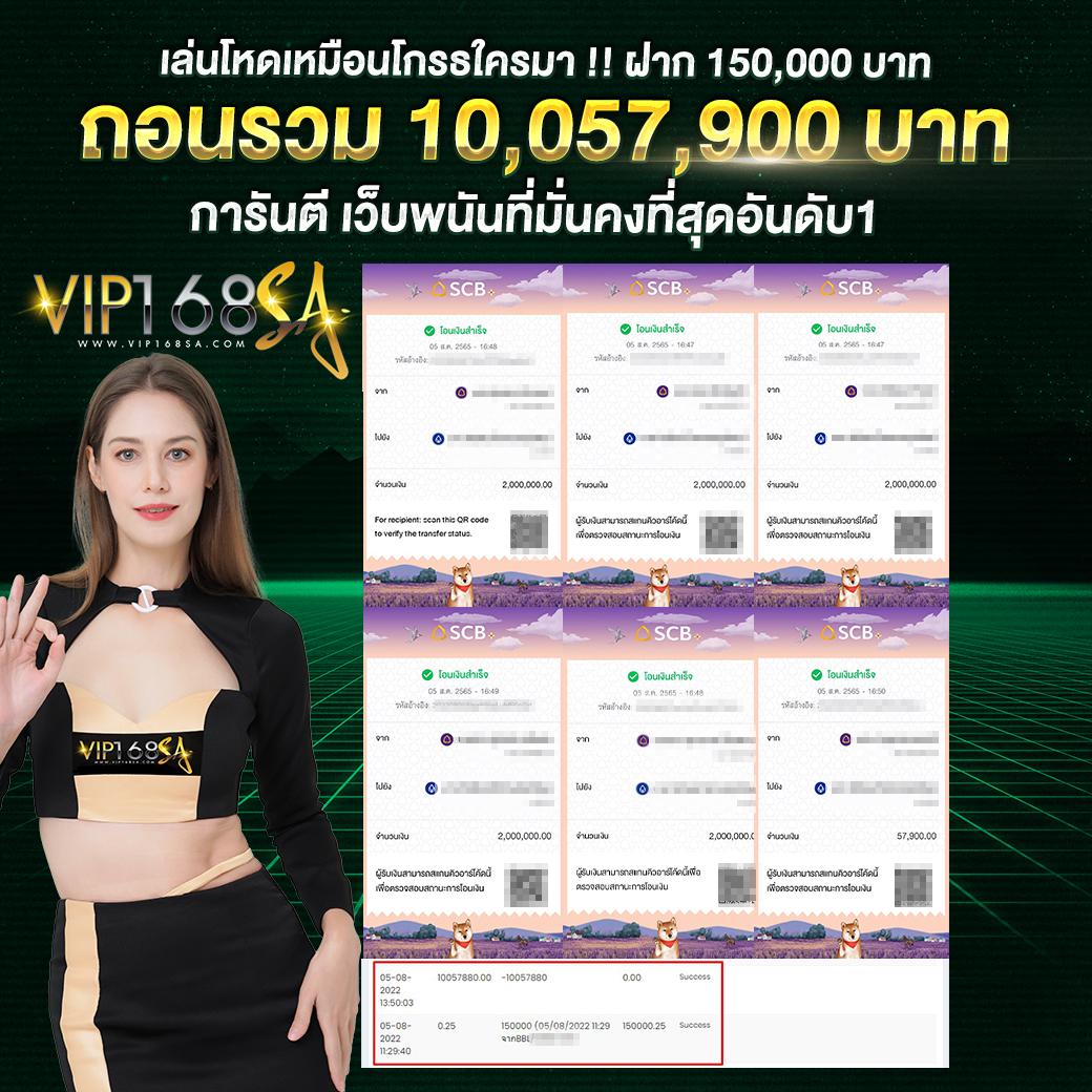 ผลย้อนหลังคาสิโนออนไลน์ ส่งตรงความสนุกสุดพิเศษในปี 2024
